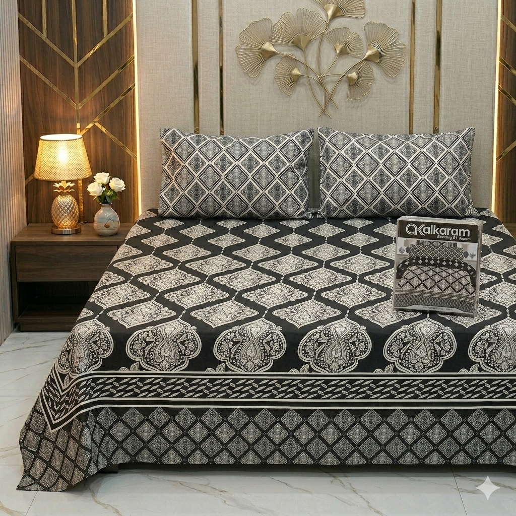 Gift Pack Alkaram Bedsheet