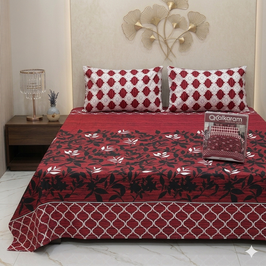 Gift Pack  alkaram bedsheet