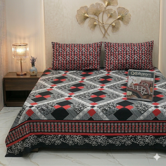 Gift Pack  alkaram bedsheet