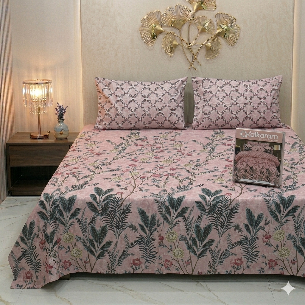 Gift Pack  alkaram bedsheet