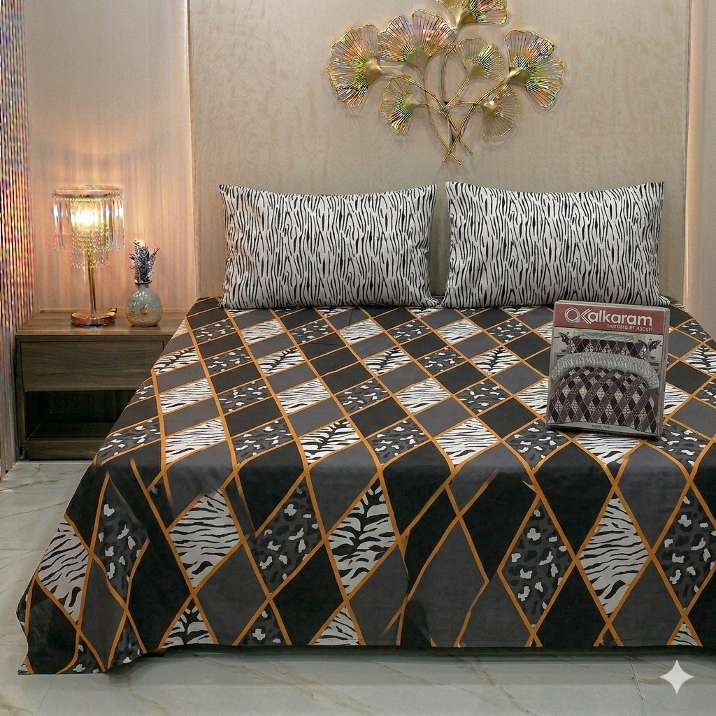Gift Pack  Alkaram Bedsheet