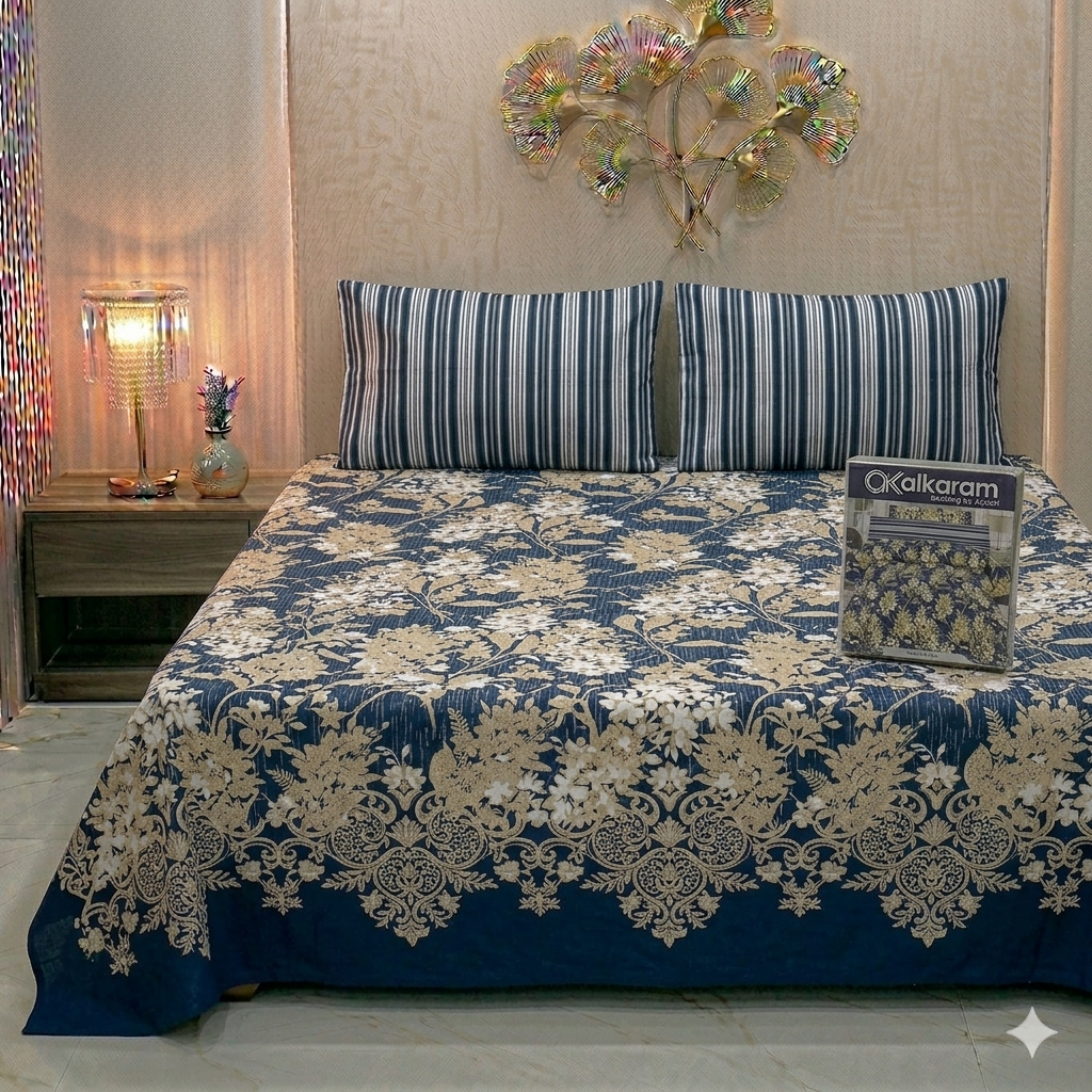 Gift Pack  Alkaram Bedsheet