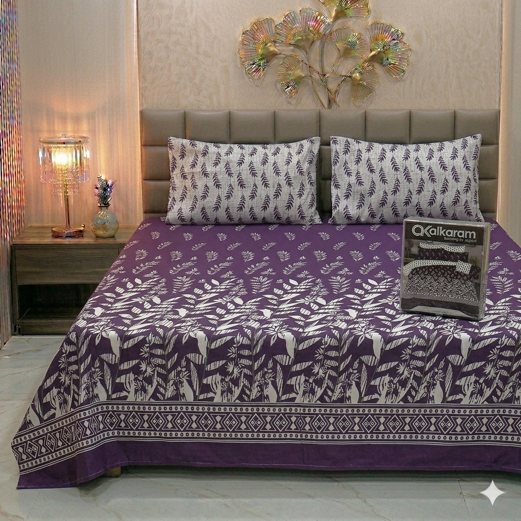 Gift Pack  Alkaram Bedsheet